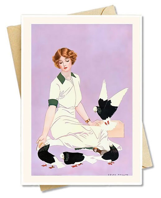 VINTAGE NOTE CARDS Set of 8 Cards W/ Envelopes Blank Etsy UK