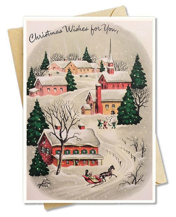 Old christmas cards deals