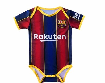 fc barcelona baby onesie
