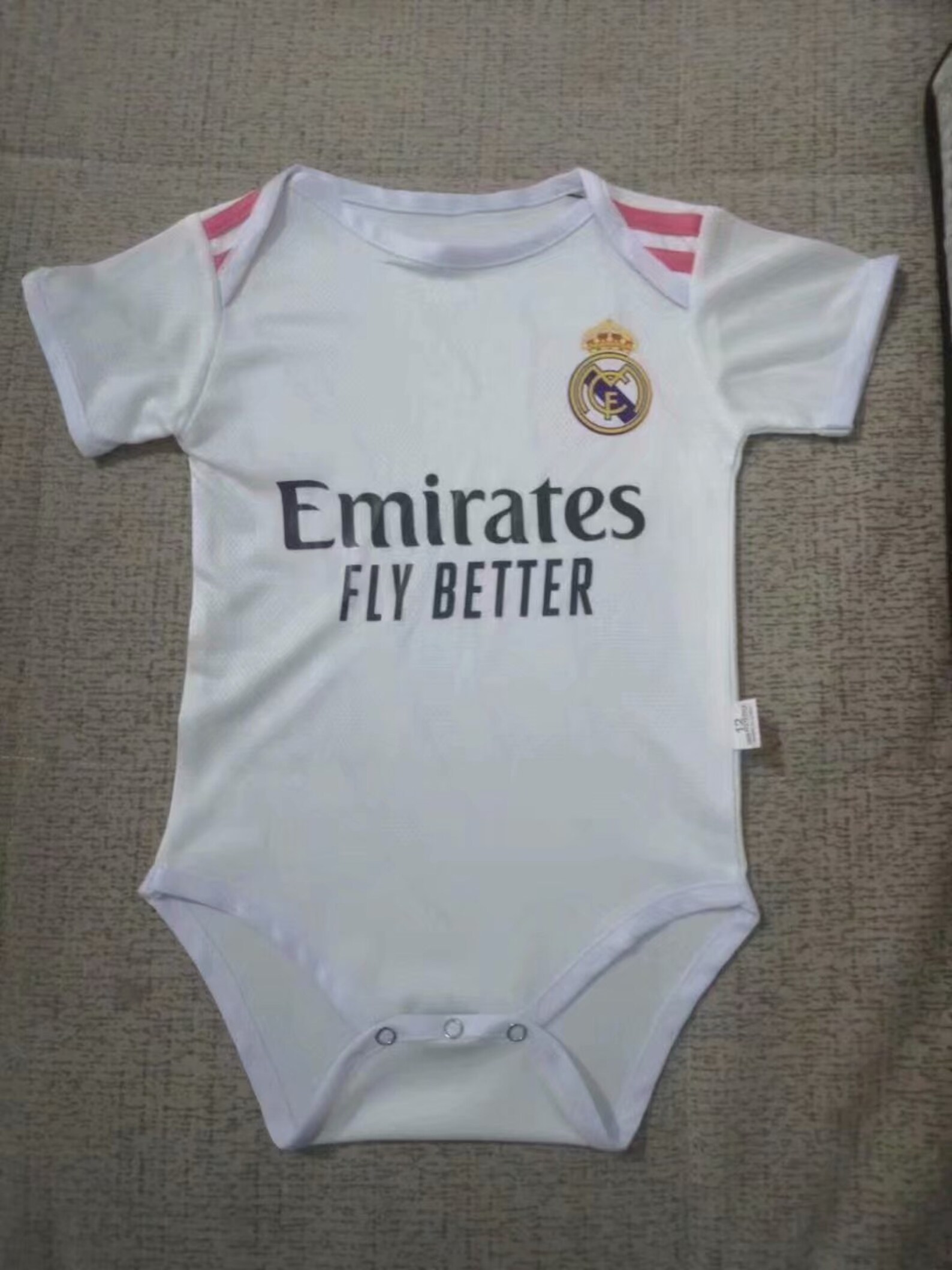Real Madrid Baby Jersey Soccer Jersey Baby Bodysuit custom | Etsy