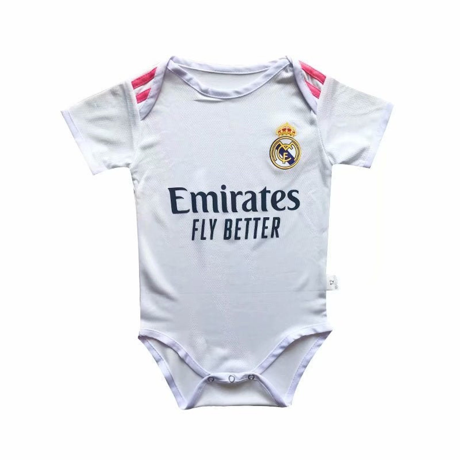 Real Madrid Baby Jersey Soccer Jersey Baby Bodysuit custom | Etsy