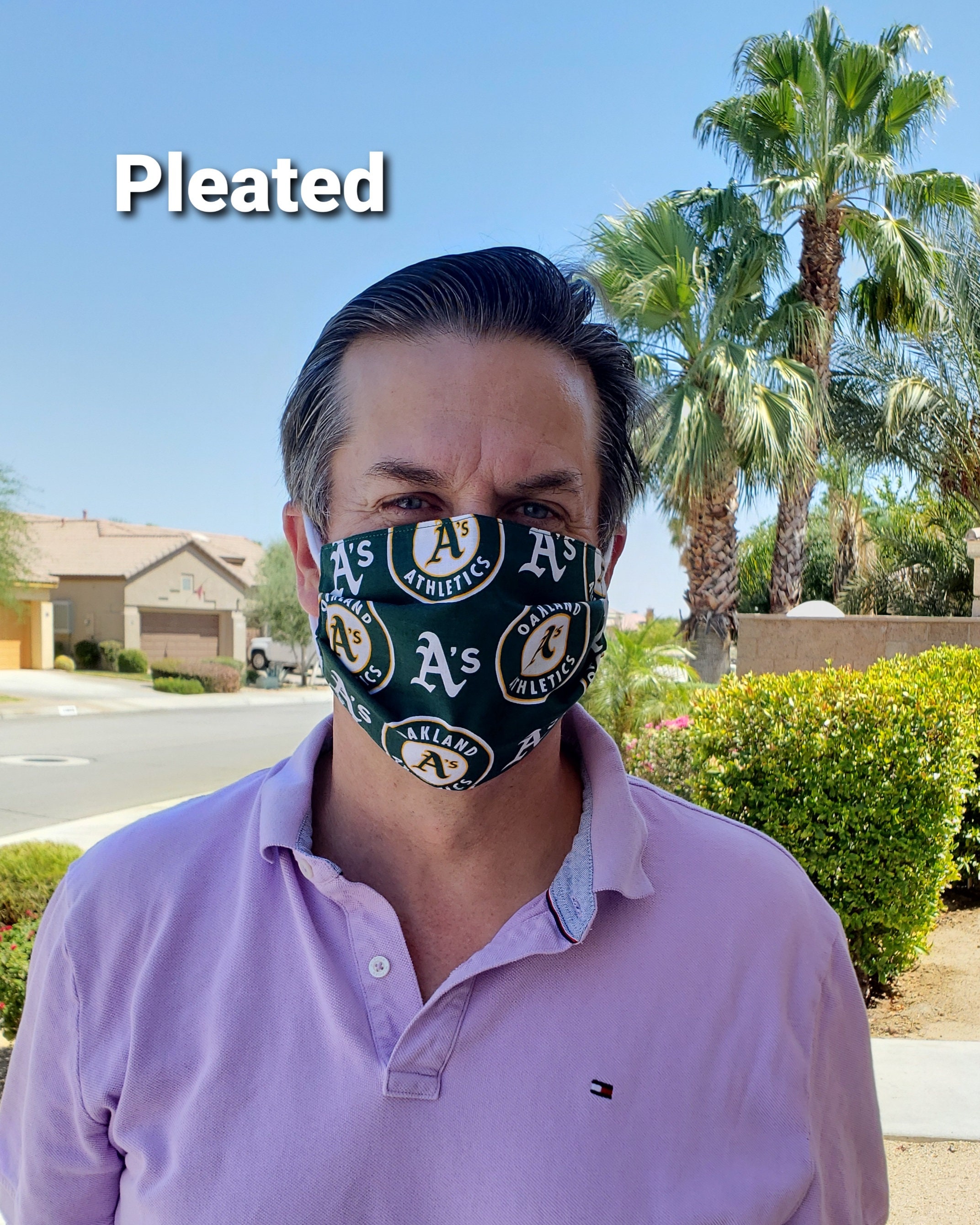 Oakland Athletics Washable Face Masks Etsy