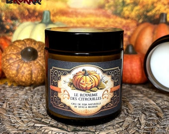 Pumpkin Kingdom Scented Candle – Witchy ambiance with Pumpkin Spice fragrance