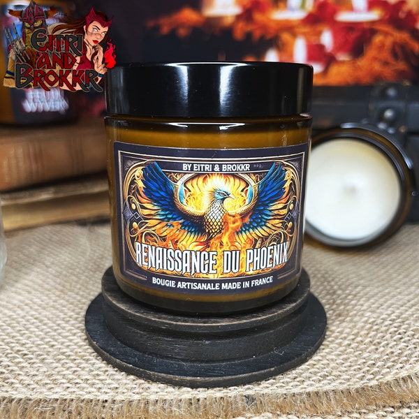 Bougie Parfumée – Renaissance du Phoenix - Parfum au choix