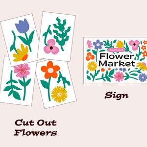 Flower Market Pretend Play Printables | Children’s Flower Shop Dramatic ...