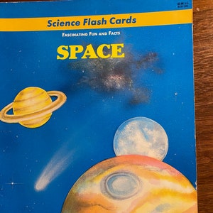 Kosmos - Karty nauki - Astronomia - Ciekawostki i fakty - 1988 - Q L Pearce - Układ Słoneczny - Gwiazdy - Przewodnik po - Pomoce dydaktyczne