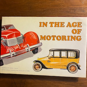 In The Age Of Motoring - Automobiles - R Barker / D Tubbs - 1971 - History of Automobiles in Pictures