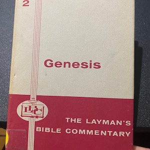 Genesis: Volume 2 - Layman&#39;s Bible Commentary - Charles T. Fritsch - 1959 - Bible Study - Religion - Christianity