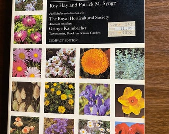 Color Dictionary  Encyclopedia of Flowers & Plants For Home and Garden - Complete Handbook - Roy Hay / Patrick Synge - 1982 Compact Edition