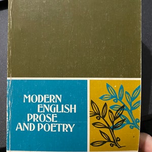 Modern English Prose and Poetry - Literature Study - Nelda Kubat / James Magill - 1963 - Survey of Stories - Drama - Poetry