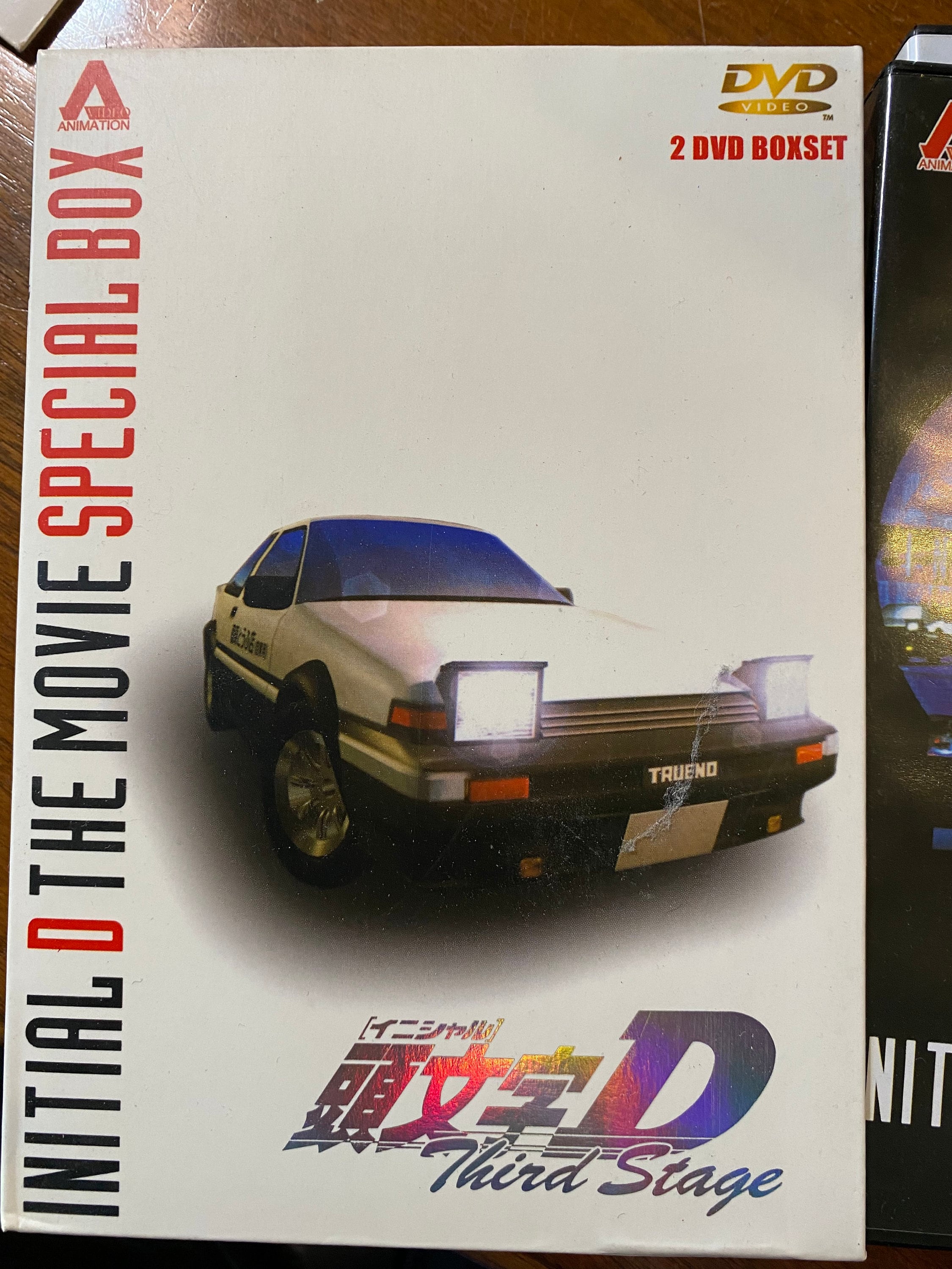 DVD Initial D the Movie Special Box Volume 1 & Volume 2 Boxed Set