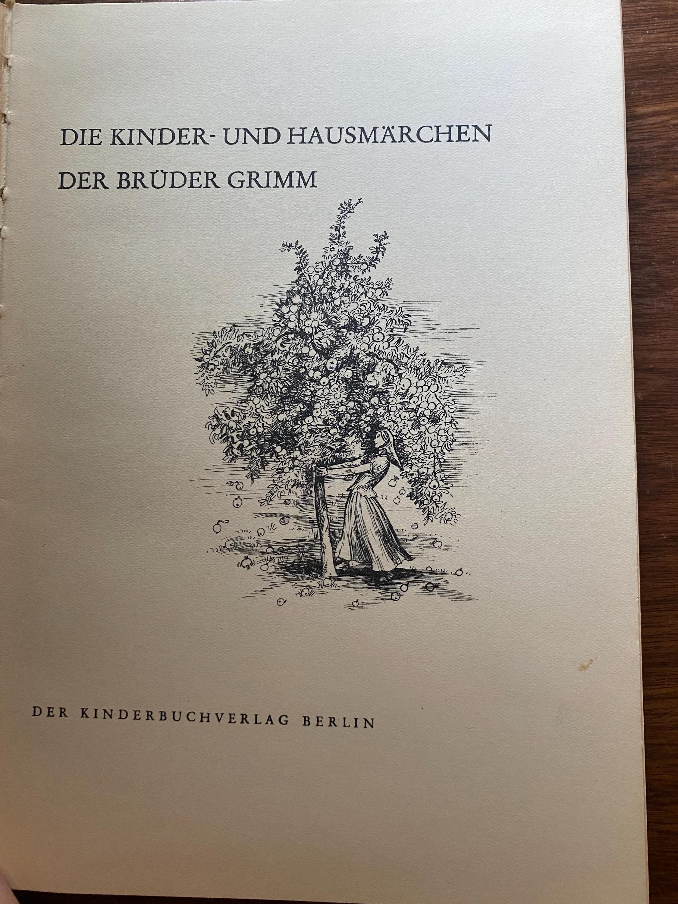 Die Kinder Und Haus Marchen - ドイツ語版 - グリム兄弟 - 子供向け