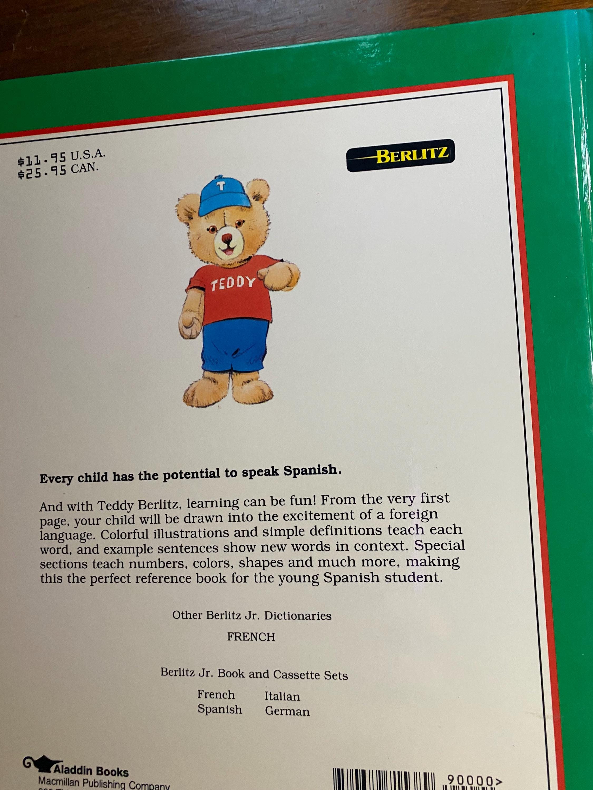 Spanish Picture Dictionary - Berlitz Jr - 1992- Children