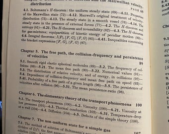 The Mathematical Theory OF Non-uniform Gases - Physics - S Chapman