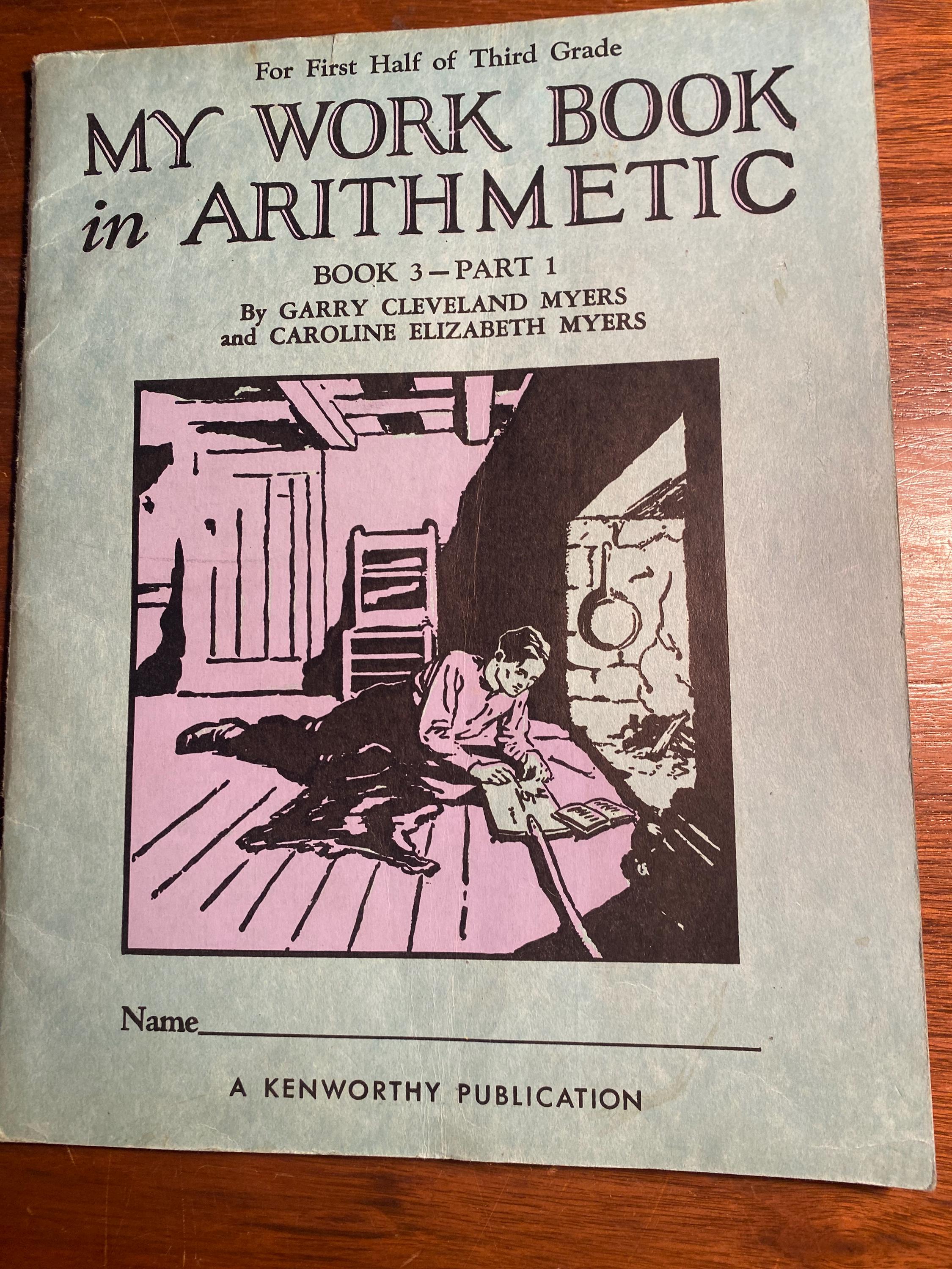 Vintage Math Book 3rd Grade - Etsy