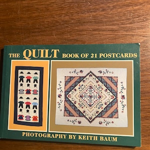 21 quiltpostkaarten - postkaart klaar om te verzenden - 1996 - Keith Baum - Full colour