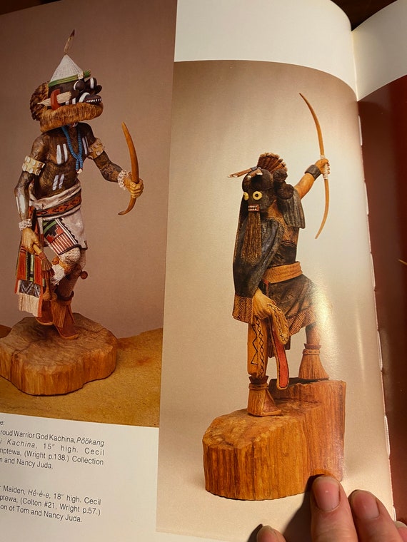 Hopi Kachina Dolls and Their Carvers Katcinas - Theda Bassman 1991