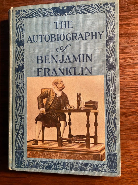 Autobiography Benjamin Franklin自叙伝フランクリン Autobiography Benjamin Franklin自叙伝フランクリン The