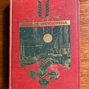 Nelson's Encyclopedia Volume 12 FLO-GEA - Franklin Meine - 1943 - Reference Information - Math Science Geography etc