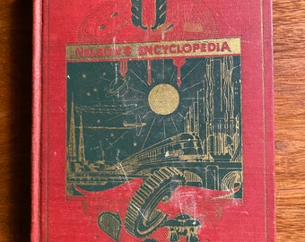 Nelson's Encyclopedia Volume 12 FLO-GEA - Franklin Meine - 1943 - Reference Information - Math Science Geography etc