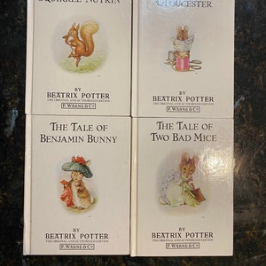 Beatrix Potter - F. Warne & Co Collection -  Choose Volume - Short Bedtime Stories  -  1988  - Nicely Illustrated - Peter Rabbit