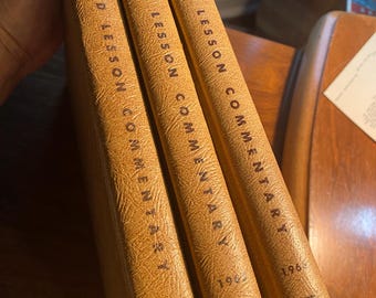 Comentario de la lección estándar del año 1964/65/66 - Orrin Root - Estudio bíblico cristiano / Escuela dominical para jóvenes y adultos
