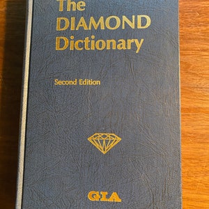 Diccionario de diamantes - Piedras preciosas - Robert Gaal - 1977 - Guía - Geología - Gemología - Ciencias de la Tierra - Coleccionismo