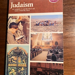 Judaism Major World Religions Series - Samuel Lachs / Saul Wachs - 1979 - History / Understanding of the Jewish Faith / Religion