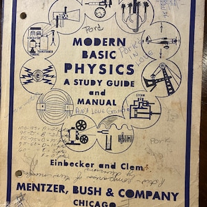 Modern Basic Physics A Study Guide and Manual - Einbecker / Clem - 1949 -  History of Science - Introduction to Physics - With Exercises