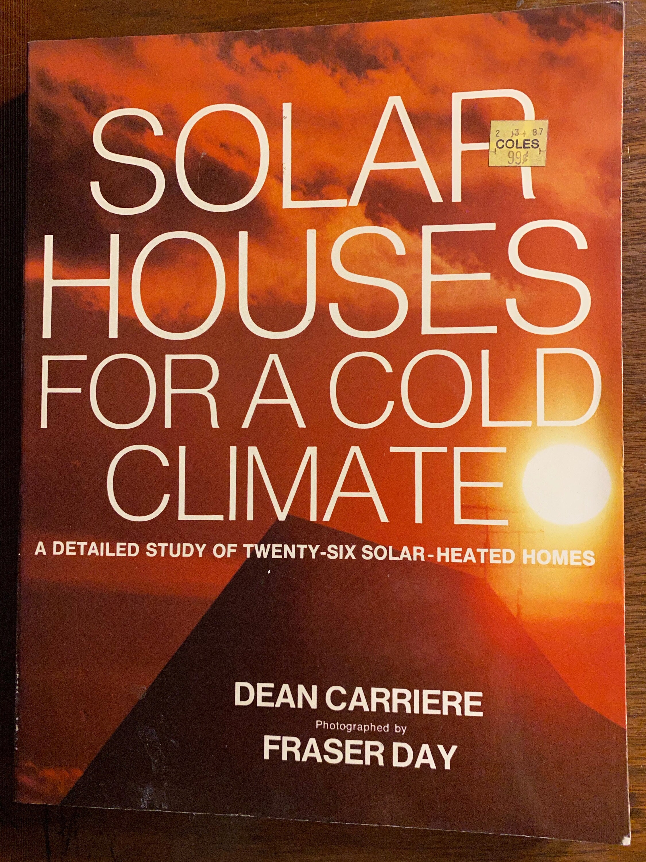 Solar Houses for A Cold Climate: Study of 26 Solar Heated - Etsy Denmark