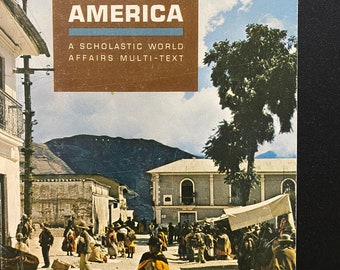 Latin America - A Scholastic World Affairs Multi-Text - 1969 - Robert Alexander - World Affairs / History  / Map - Geography - Economics