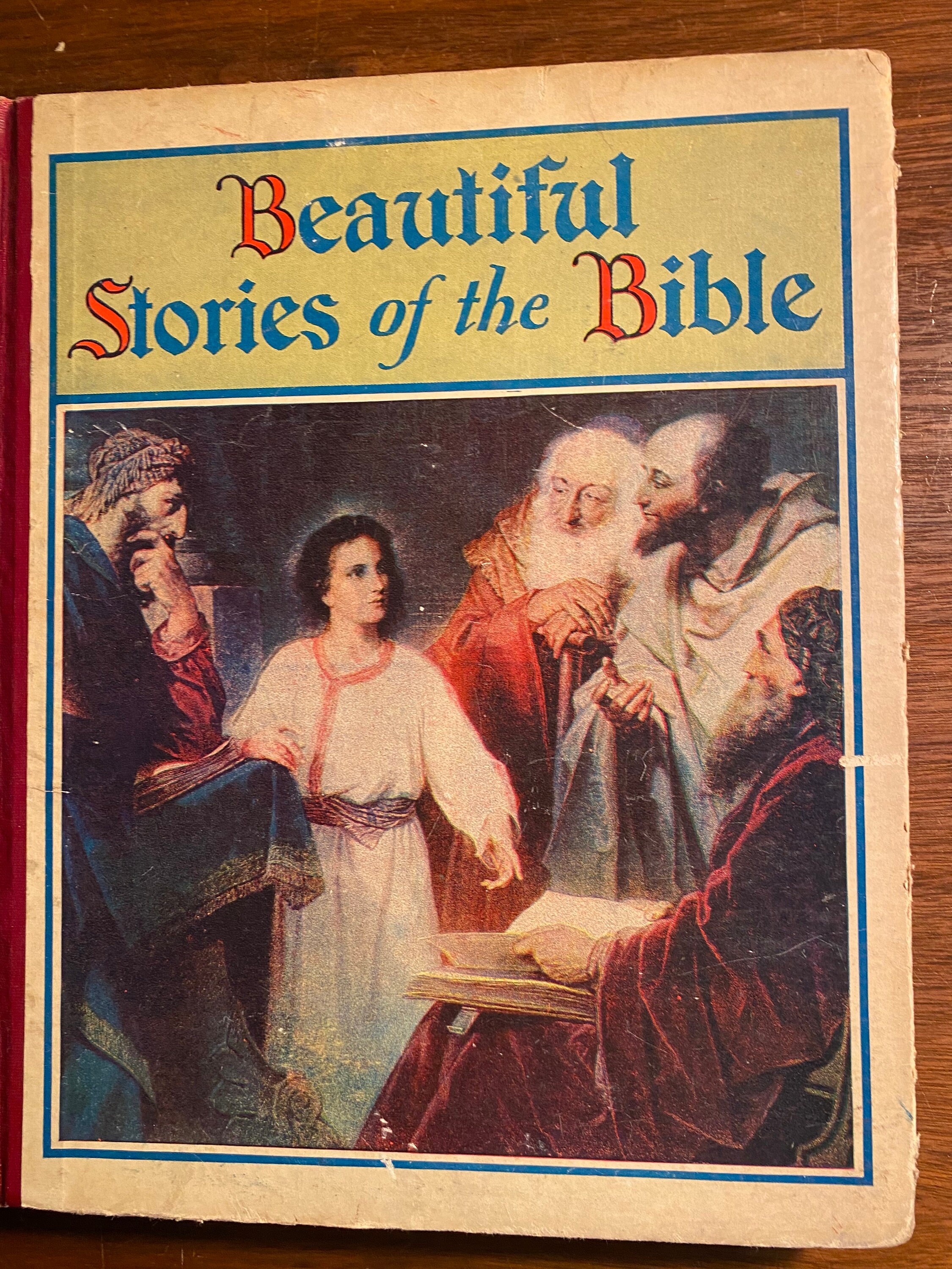 Beautiful Stories of the Bible -In words of Easy Reading for Youth - Josephine Pollard -  1925 - Jesus Study Religion - Christian Education