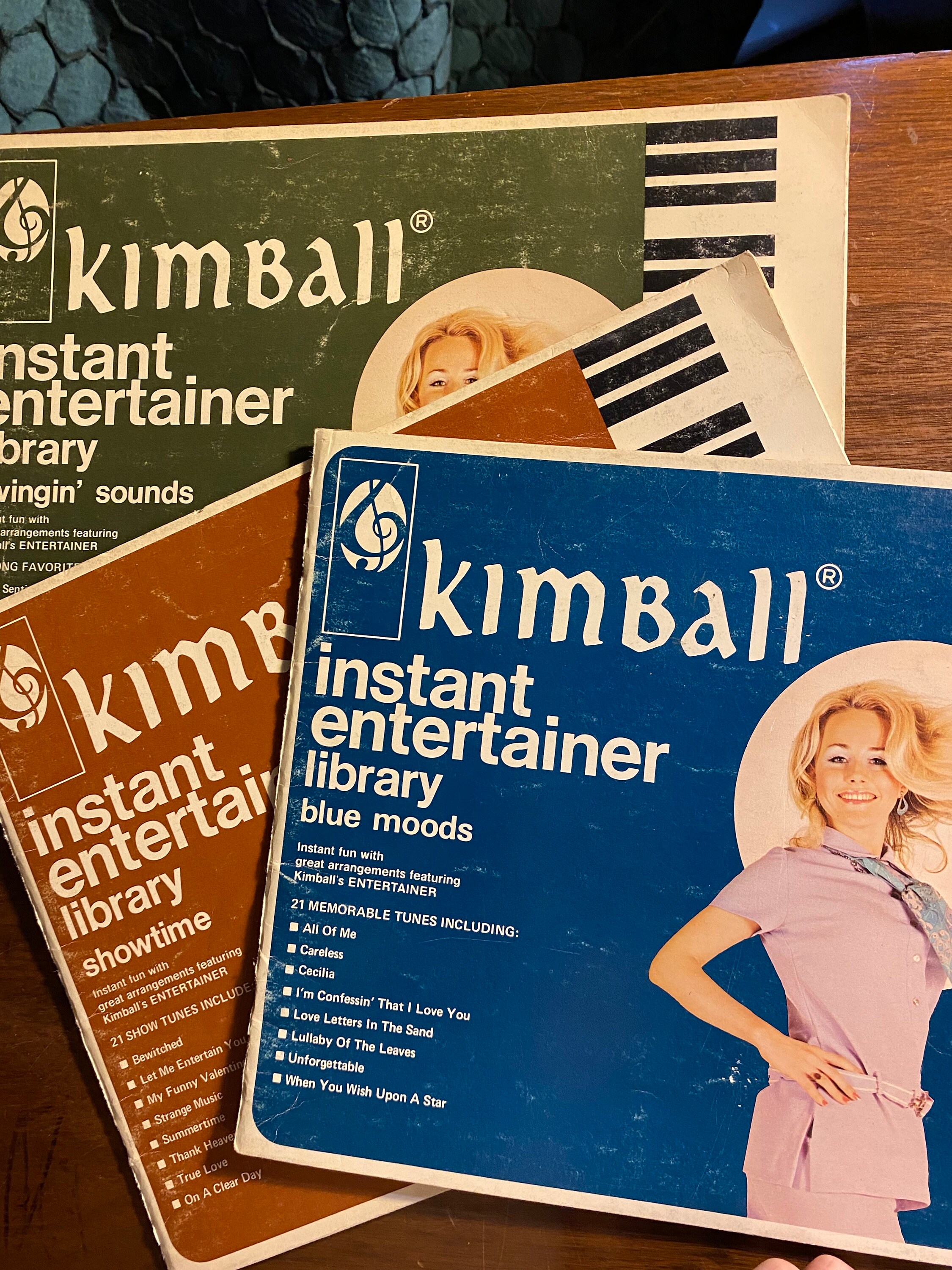 Kimball Instant Entertainer Library Music Choose Swingin pic