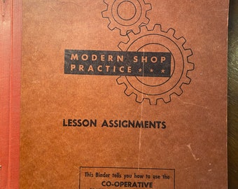 Manual de capacitación del sistema cooperativo - Material de capacitación general para talleres - 1944