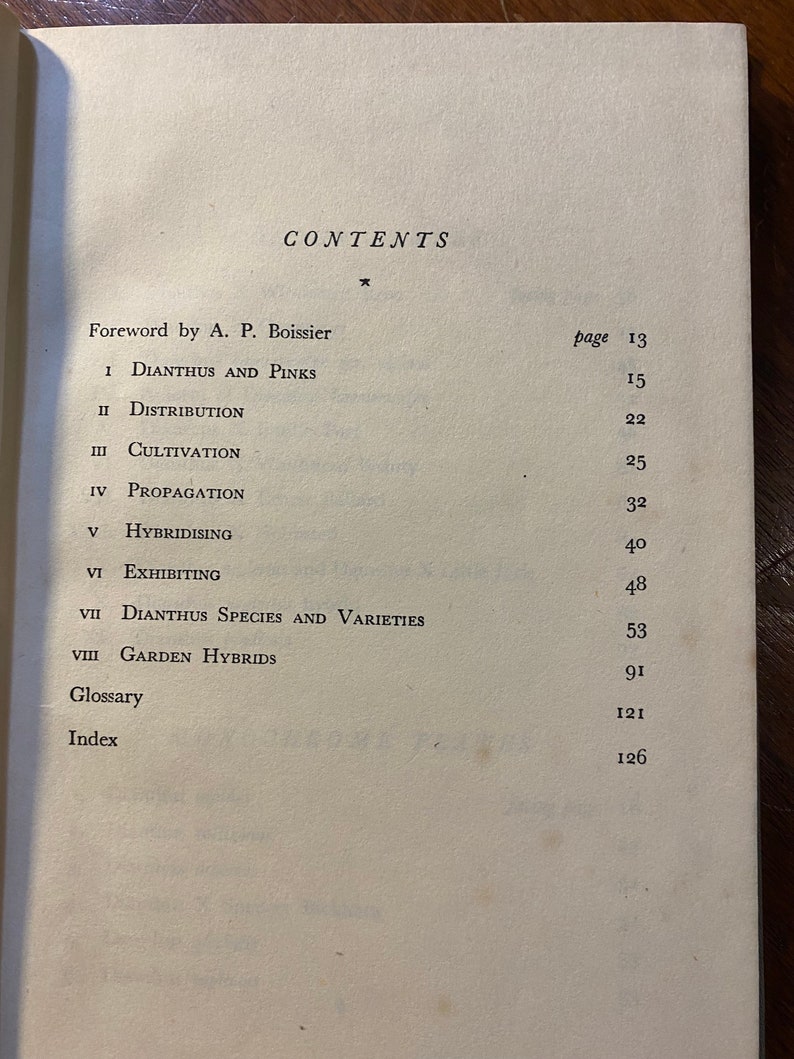 The Dianthus A Flower Monograph Will Ingwersen 1949 Garden / Flowers Species / Types Cultivation, Care and Exhibiting image 5