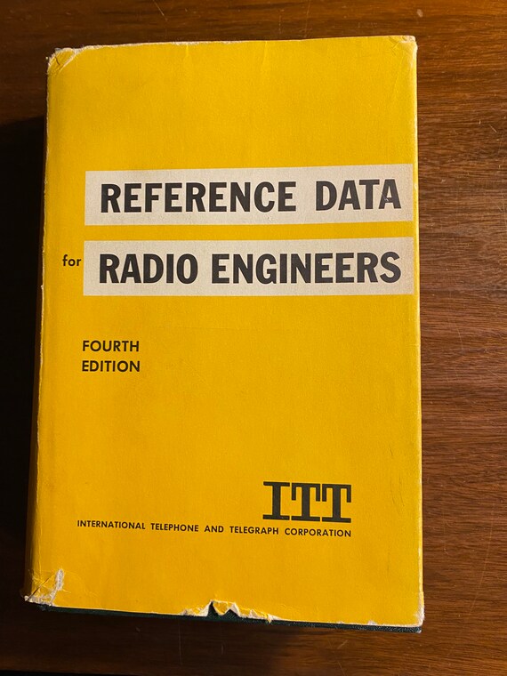 Reference Data for Radio Engineers 4th Edition ITT 1964 Etsy Australia