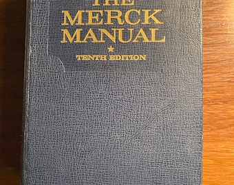 The Merck Manual Pick: 10th Edition or 16th Edition - Diagnosis Therapy - Prevention Causes Treatments Disease -  Medical Reference Manual