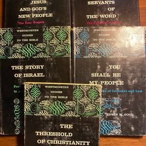 Bible Study - Scriptures - Westminster Guides To the Bible Set 5 Books - 1960 - Bible Study - Guide -