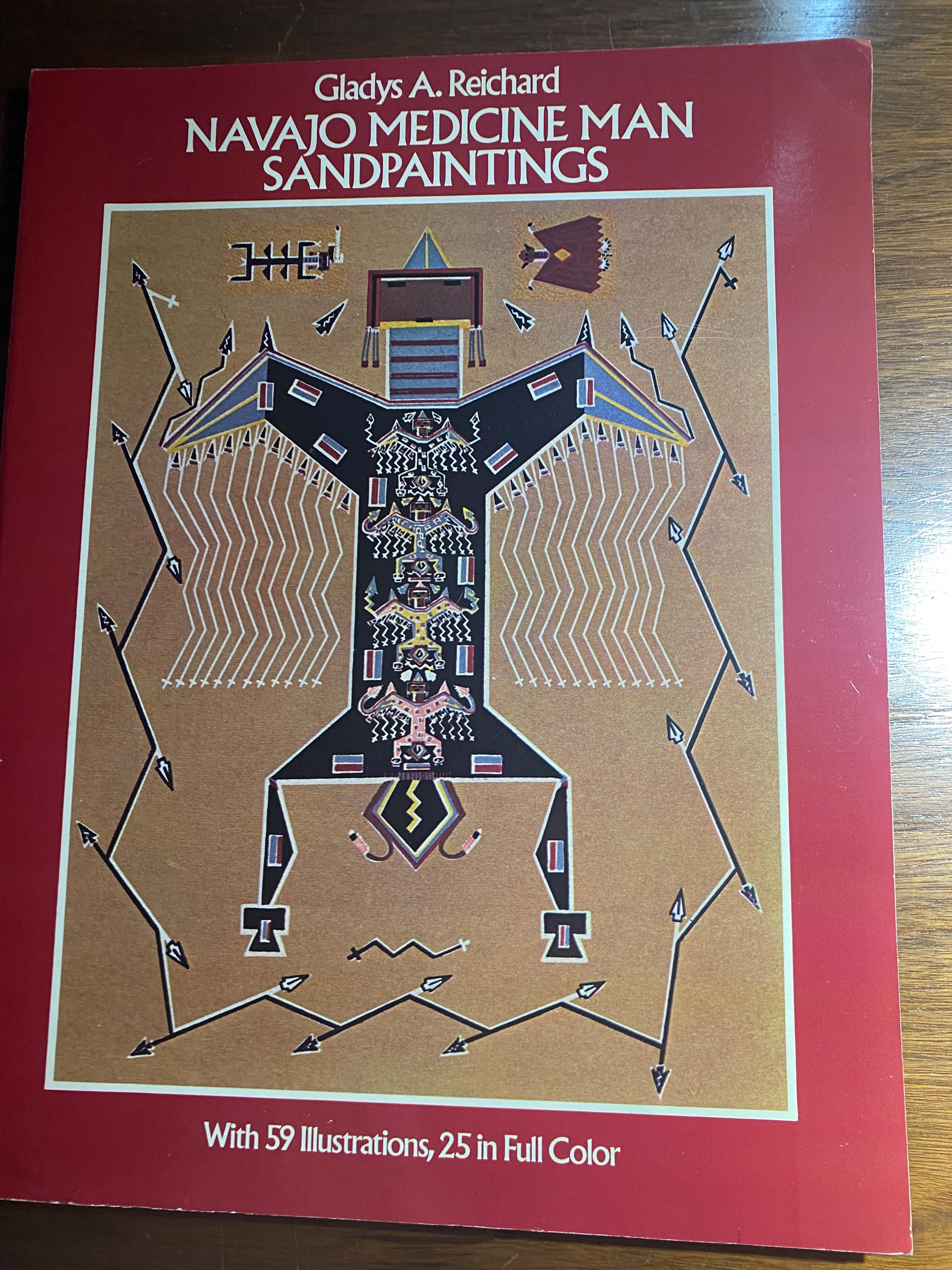Navajo Medicine Man Sandpaintings - Gladys Reichard - 1977