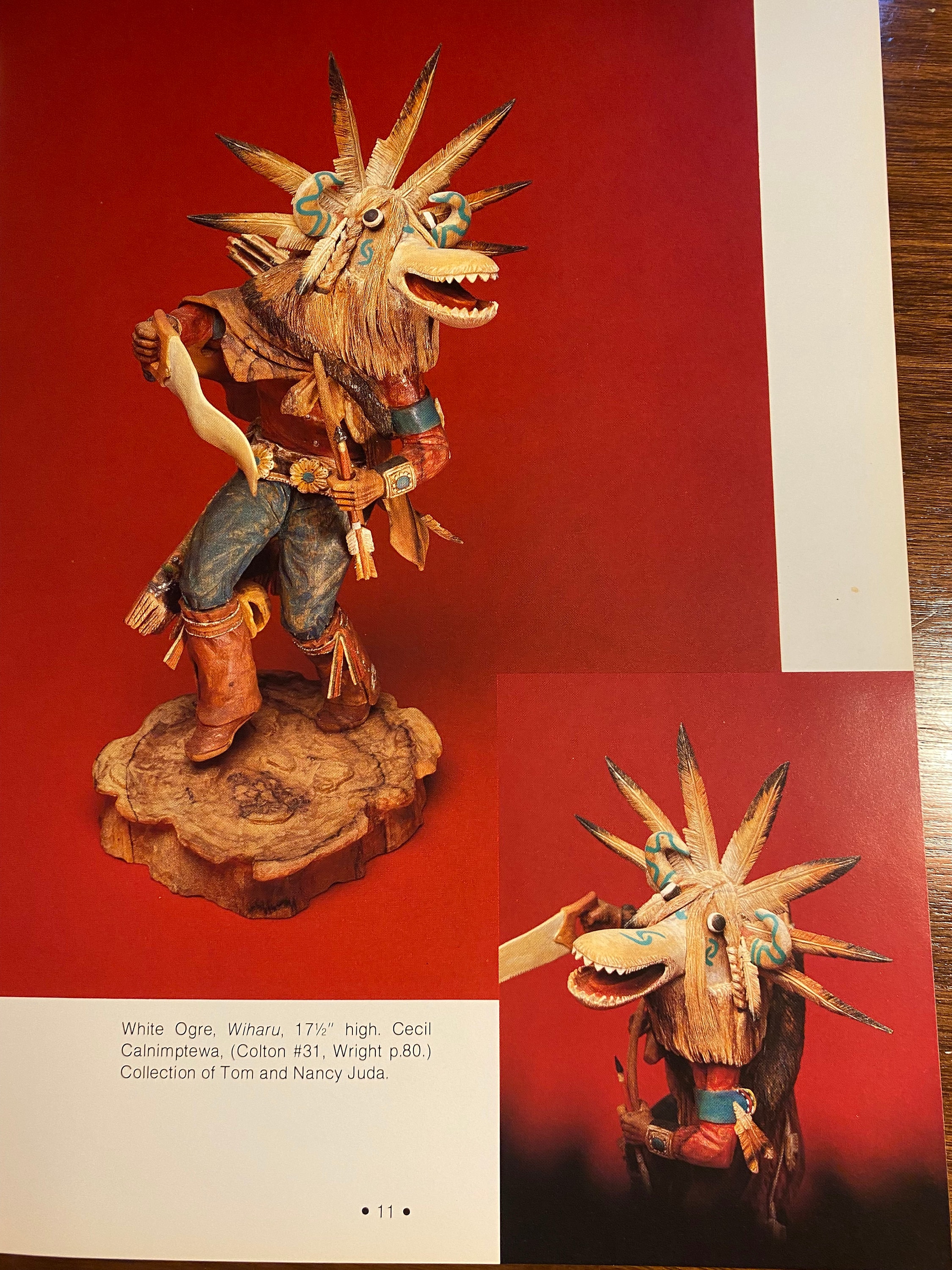 Hopi Kachina Dolls and Their Carvers Katcinas - Theda Bassman 1991