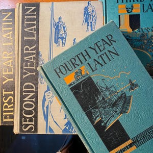 Latino Scegli anno 1, 2, 3 o 4 - Charles Jenney / Meinecke / Carlisle - 1955/57 Corso Guida per studenti Lettura - Acquisizione della lingua / Lezioni