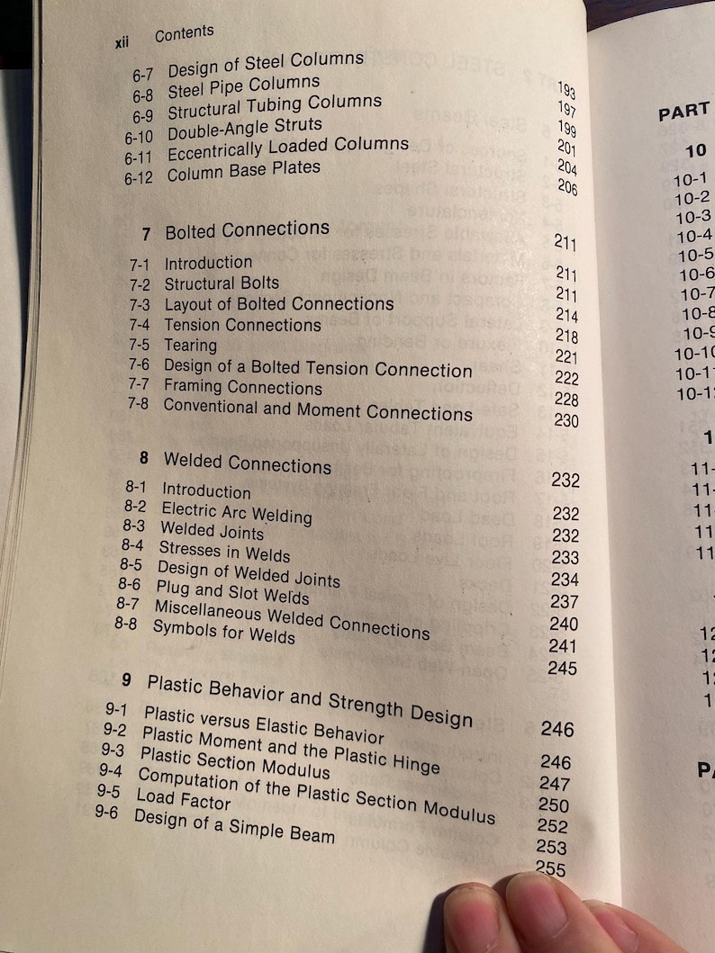 Ingeniería simplificada para arquitectos y constructores - Análisis estructural - Diseño - Materiales de acero y madera - Harry Parker / James Ambrose 1984 imagen 7