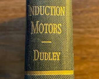 Connecting Induction Motors - A Dudley - 1936 -  Winding An Induction Motor, Rotating Magnetic Field, Frequency, Electrical