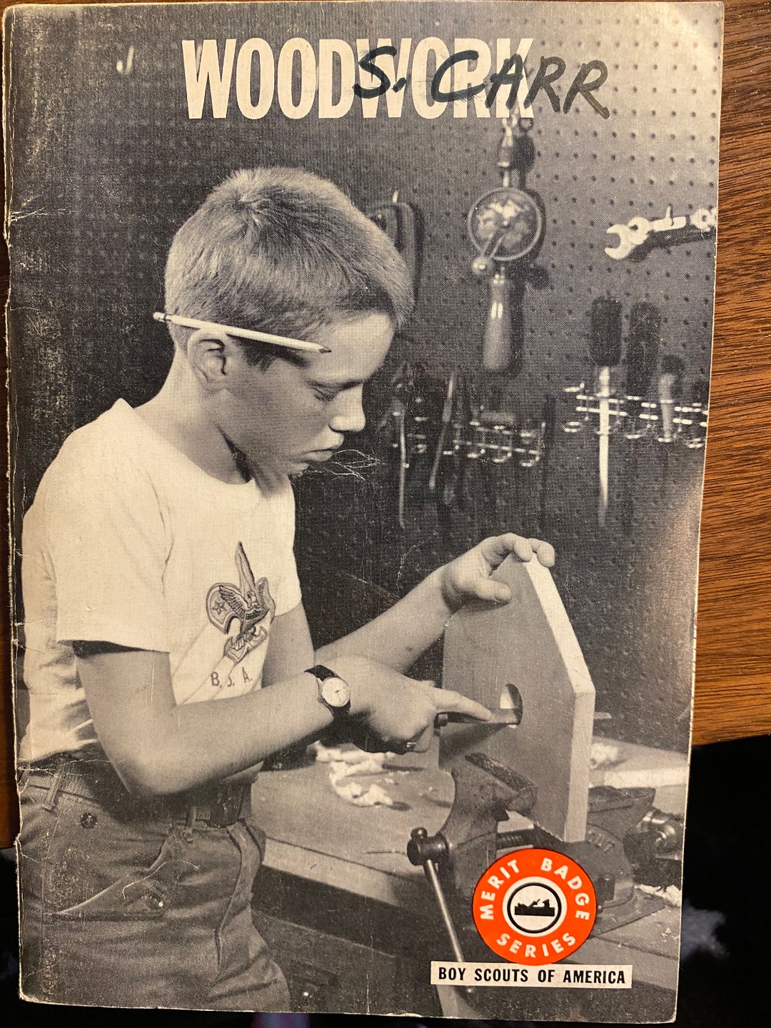 Woodwork Merit Badge Series Boy Scouts of America 1966 Etsy