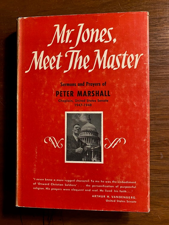 Mr. Jones Meet the Master Sermons and Prayers of Peter Etsy