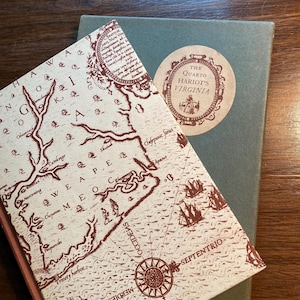 The Quarto Hariot&#39;s Virginia - A Briefe and True Report of the New Found Land of Virginia - Thomas Hariot - American History - 1951 -