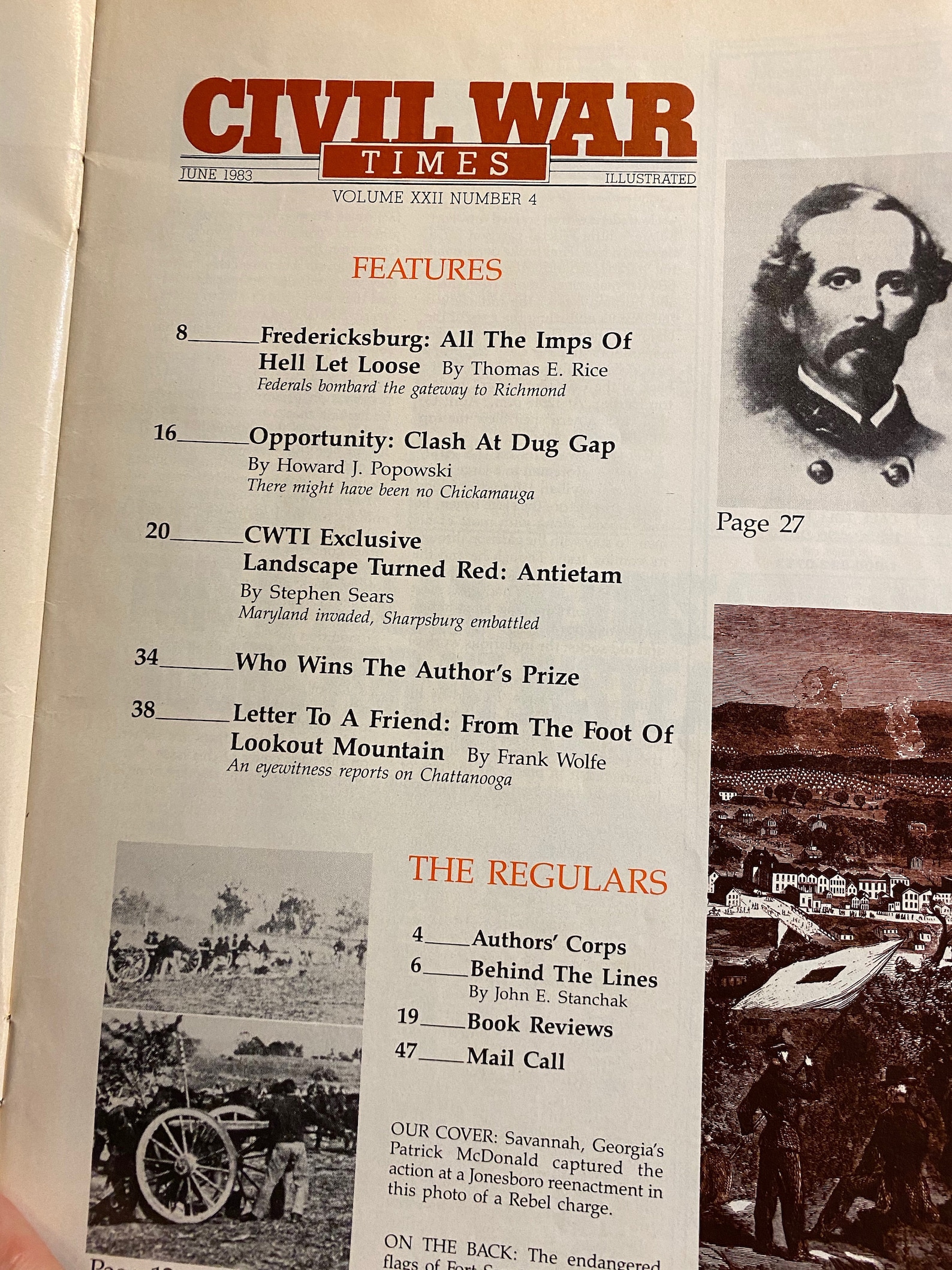 Civil War Times Illustrated History Magazine June 1983 Etsy