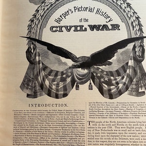 Harper&#39;s Pictorial History of the Civil War - Guernsey / Alden - c1970s - Warfare, American  Military - North South War - Historic Pictures