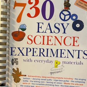 730 Easy Science Experiments with Everyday Materials - E Churchill | L Loeschnig | M Mandell - 1997 - Students groups - Science Fairs Class