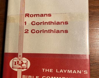 Romans 1 Corinthians 2 Corinthians - Layman's Bible Commentary - Volume 21 - Various Authors - 1966 - Bible Study - Religion - Christianity